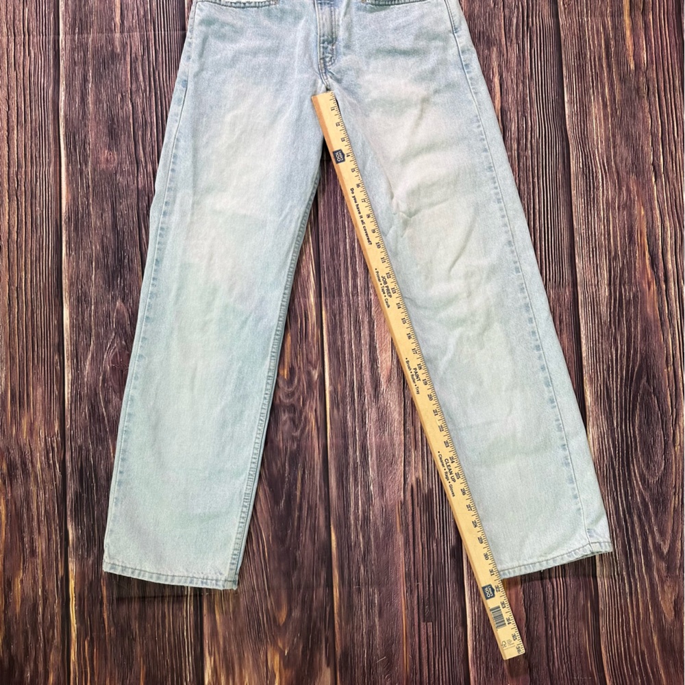 Vintage Levis Jeans Light Wash Womens Junior 7 Silvertab Straight Cotton Denim - Picture 5 of 8